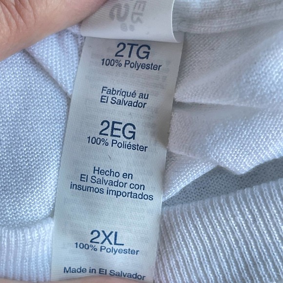 Jerzees Shirt Womens Plus Size 2X XXL White Womens‎ Empowerment Girl Power - Picture 5 of 10